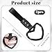Qulkws 2 PCS Heart-Shaped Car Handle Straps, Handle Warning Pull Ring, Drift Charm Rear Bumper Warning Ring for Train Bus Car