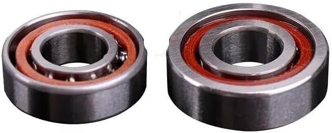Bearings, Bimetal Seal Shield Micro Deep Groove Bearing Angular Contact Ball Roulement Bearings Bearings Power Transmission Parts,High Hardness and Toughness(7013ac Sul,5)
