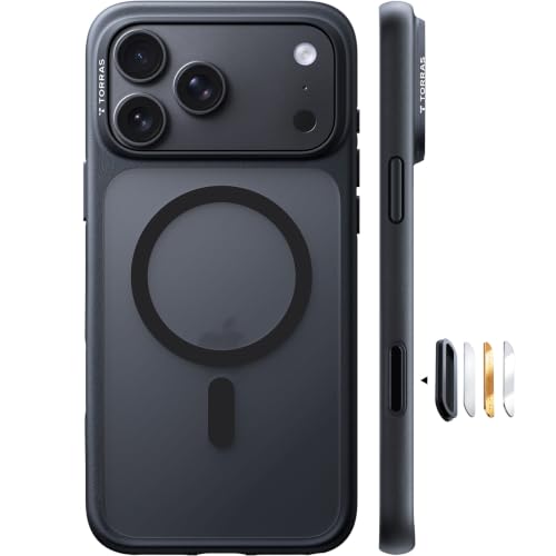 TORRAS Stronger Magnetic for iPhone 18 Pro Case Cover, Magnetic C...