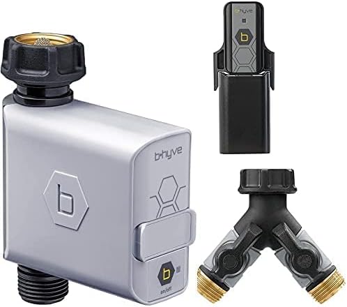 Orbit Temporizador de riego inteligente con concentrador Wi-Fi (zona única y manguera Y)