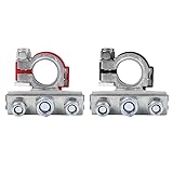 Einfaches und Praktisches design: Das riegelschloss des batteriepoladapters bietet eine bessere befestigungswirkung, rot ist positiv und schwarz ist negativ.