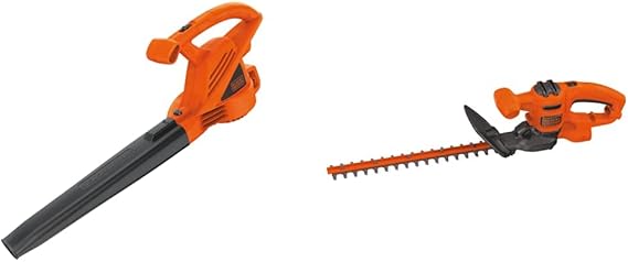 Review BLACK+DECKER Electric Leaf Blower, 7-Amp (LB700) & Electric Hedge Trimmer, 16-Inch (BEHT100)