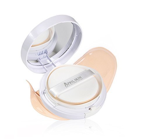 April Skin Magic Snow Cushion WHITE SPF50+ #21 Light Beige / PA+++ (15g) 2016 New Version