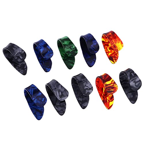 Qianly 10 Pièces Médiator Médiator Médiator Ongles Celluloïd pour Électrique & - Les Beatles, Paul McCartney, John Lennon, RIngo Starr, George Harrison Qianly 10 Pièces Médiator Médiator Médiator Ongles Celluloïd pour Électrique & – Image 5