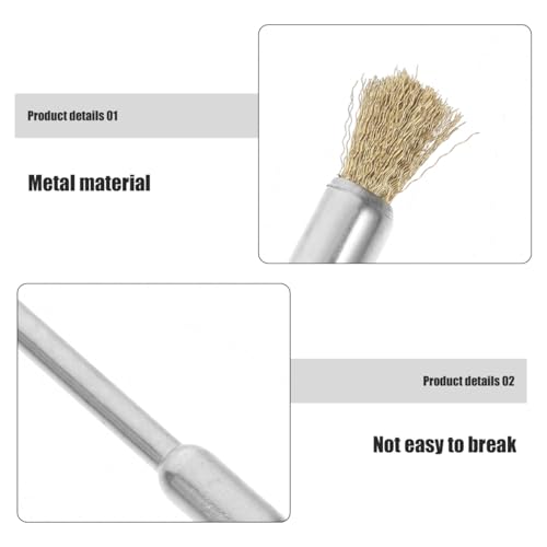 Image of 15pcs Wire Brush Set for Drill - Assorted Sizes, Metal Wire Wheel Brushes for Rust Removal, Polishing, Grinding, Cleaning, and Deburring