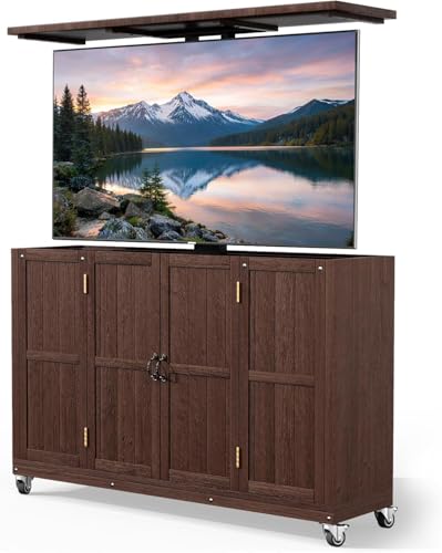 Haddockway Outdoor TV Lift Cabinet for 32–65 TVs