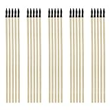 Gattregh 20 Pack Holzpfeile für Bogenschießen - 43cm Bambus Bogenpfeile mit Gummispitze für Erwachsene & Anfänger, Sicherheit Holzpfeile zum Zielübung, Training und Outdoor und Topf werfen