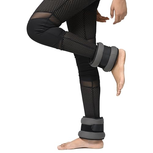 Image of Bodylastics Ankle & Wrist Weights Pair for Legs & Arms, Neoprene Adjustable Strap for Men & Women, Soft & Durable for Fitness, Walking, Jogging, Aerobics, Gym & Strength Training