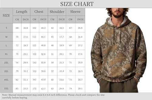 Men's Western Aztec Sweatshirts Hoodies Casual Loose Hooded Pullover Fall Fleece Oversized Pullover with Pockets3