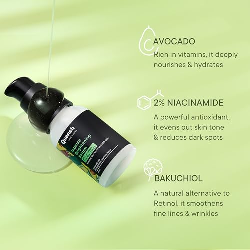 Image of Quench 2% Niacinamide Intense Brightening Korean Serum for Pigmentation and Dark Spots | Serum for Face | Enhances Skin Texture | Reduces Fine Lines | Made in Korea (30ml)