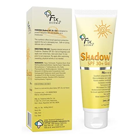 Fixderma Shadow SPF 30+ Gel Sunscreen Cover