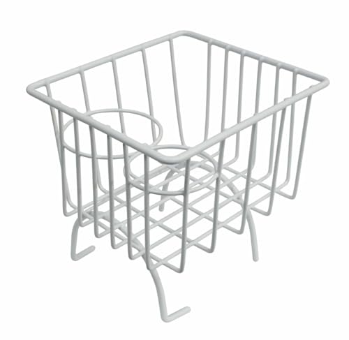 Wire Frame Hump Basket, for Beetle, Ghia & Thing, White, Compatible with Dune Buggy