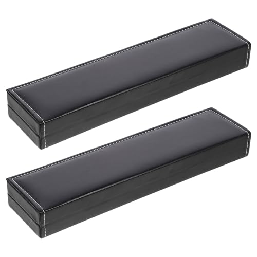 Organisateur rectangulaire pour montres boîte de rangement montre PU voyage