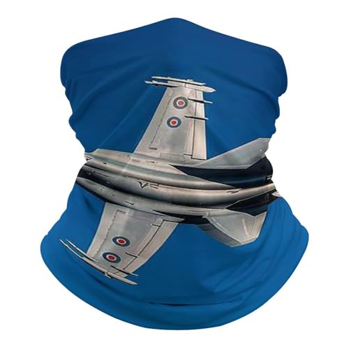 Image of Multifunctional Headwear Jet Fighter Balaclava Snoods Bandanas Breathable Sheer Wrap Versatile Headscarf For Summer Unisex Party One Size