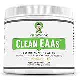 Clean EAA™ by VitaMonk - EAAs with No Artificial Sweeteners for Pre-Workout, Energy and Recovery - Max Bioavailable EAA Powder with 9 Essential Amino Acids - Natural Lemonade Flavor
