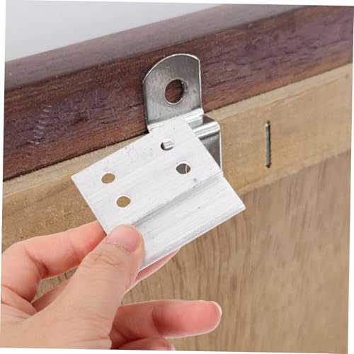Image of 2pcs French Cleat Picture Hanger Heavy Duty Aluminum Alloy Wall Mounting Hooks for Photos Mirrors