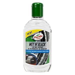 TURTLE WAX 1830923 Wet N Black Tyre & Trim Gel 300 ml