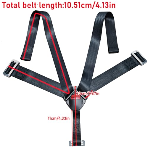 Image of Universal 5 Point Seat Chest Harness Clip and Seat Chest Harness Clip Buckle Replacement Trend Adjustable Guard