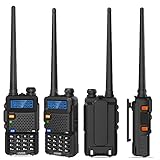 Distancia de conversación: el walkie-talkie proporciona una potencia de 8 W, batería recargable de iones de litio de 4800 mAh, que se puede utilizar durante mucho tiempo. Además, soporta una distancia de 1 a 5 km en llamadas urbanas, seguida de 3 a 8 km para llamadas suburbanas, y de 10 a 15 km para uso en desierto, lo que puede mejorar mejor nuestra eficiencia de trabajo y evitar mejor el peligro de antemano.