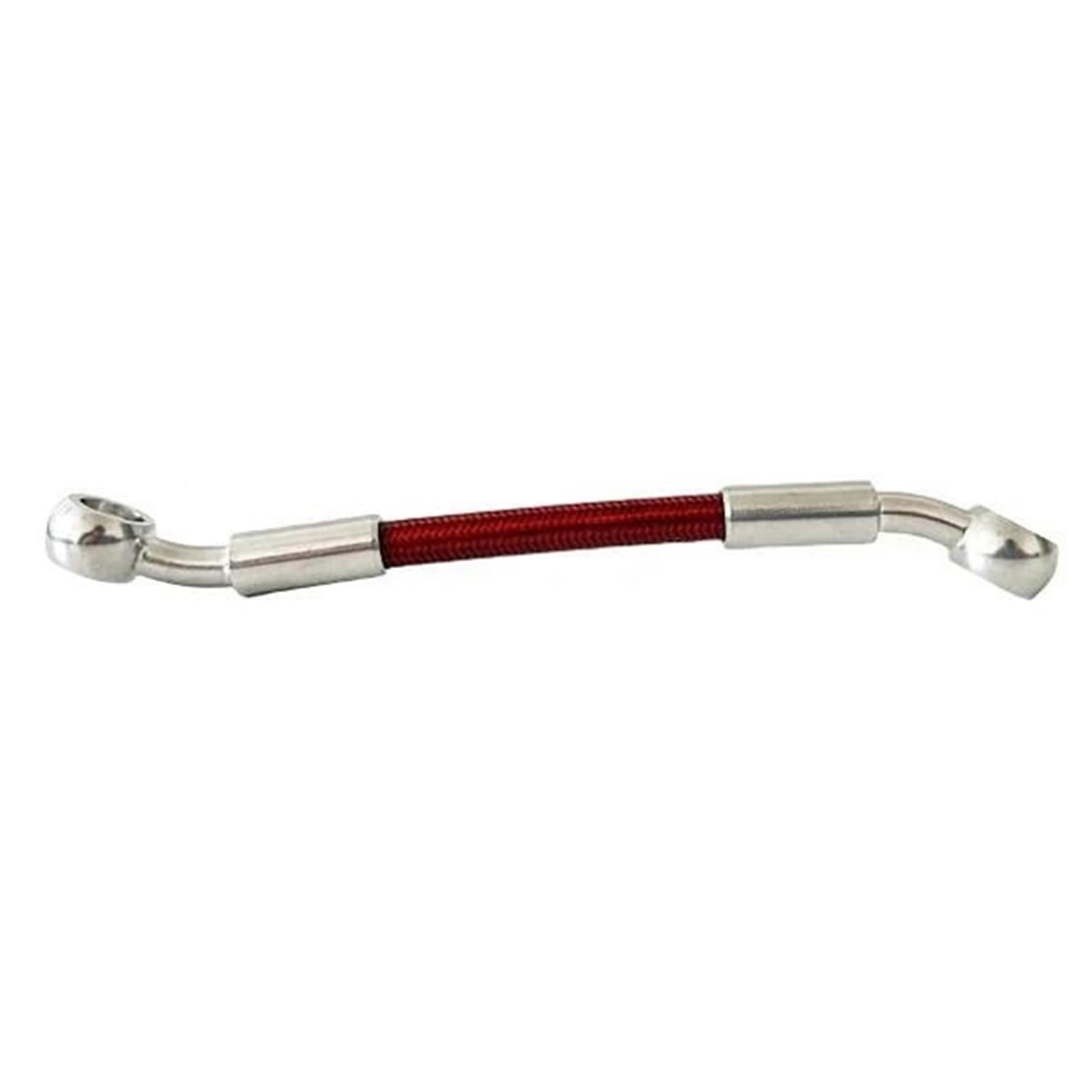Hydraulic Brake Hose 10cm-500cm Motorcycle Universal 28°-28° 10mm Banjo Hydraulic Brake Hose Clutch Fittings Oil Pipe Accessories(200CM)