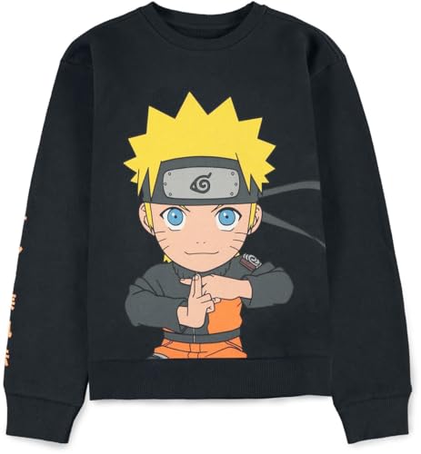 Pull Naruto Shippuden garçon manches longues vêtement sweat Difuzed ado
