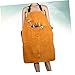 ORFOFE Electric Welding Clothing Heavy Duty Leather Apron Padded Tool Pockets Scald and Fire Retardant Random