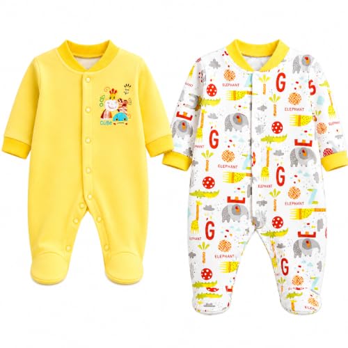 Image of EIO 100% Cotton Rompers Sleepsuits Jumpsuit Night Suits for Infants Newborn Baby Boys & Girls