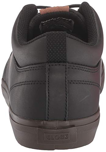 Image of Globe mens Gs Chukka Skate Shoe, Black Leather /Chocolate, 10.5 US