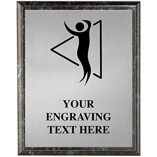 Crown Awards Zumba Plaques, Personalized Fitness Trophy Plaque Award, Great Custom Engraved Zumba Instructor Gifts Prime