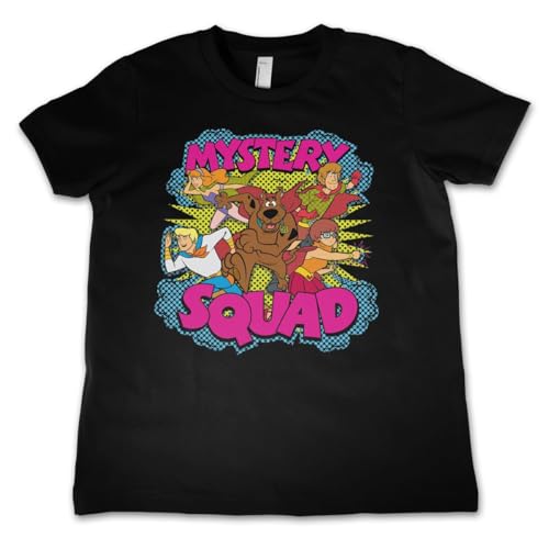 T-Shirt Fille Garçon Scooby-Doo Vêtement Enfant Mystery Squad 3-12 Ans