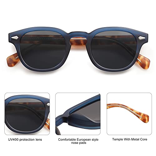 Image of SOJOS Retro Small Round Sunglasses for Men Women Trendy Circle Style UV400 Lenses Unisex Sun Glasses SJ2251