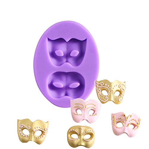 KALAIEN Venetian Ma Cake Silicone Mold for Cake Decorating Fondant Jelly Candy Chocolate Mold