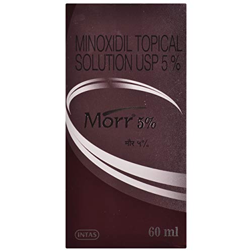 Image of Morr 5% - Bottle of 60ml Solution with Minoxidil