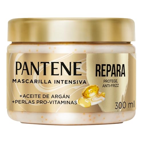 Opiniones de Losiones que Puedes Comprar On-line. 42 Pantene Mascarilla Para Cabello Repara, Protege Y Antifrizz Con Aceite De Argán 300 ml