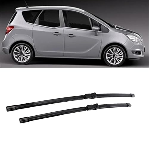 Essuie-glace avant Opel Meriva B sans traces balais de pare-brise anti-bruit - 2