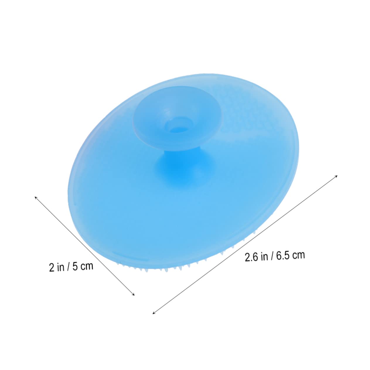 VICASKY 2pcs Face Brush Face Cleaning Brush Silicone Shower Scrubber Silicone Facial Cleaning Facial Cleansing Tools Skin Scrubber