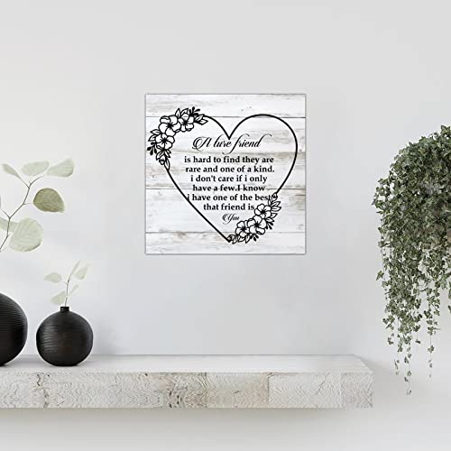 Plaque murale rétro en bois idée cadeau de pendaison de crémaillère - 7