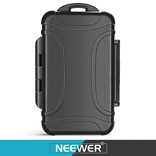 Neewer 14 Slots Memory Card Case Holder, Durable Waterproof Anti-Shock Storage Protector Card Box For 10 Micro Sd Cards/10 Tf Cards/2 Cf Cards And 4 Sd Cards/4 Xd Cards/2 Cf Cards (Black) #TOP7