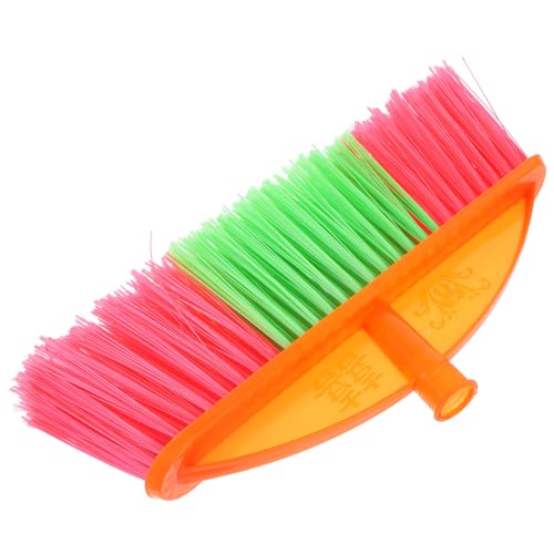 Beavorty Ergonomic Broom Head for Indoor Outdoor Use Scrubbing Mop for Kitchen Floor Cleaning