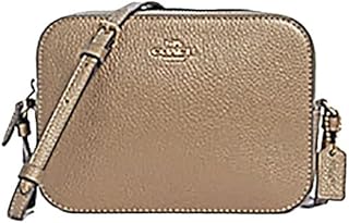black coach purse with silver c's
