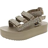 Teva Women's Flatform Mevia Dorinda Sesame Multi 10 M