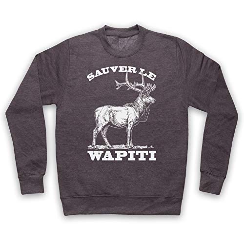Sweat-Shirt Sauver Le Wapiti Idéal Pour Vos Sorties Nature