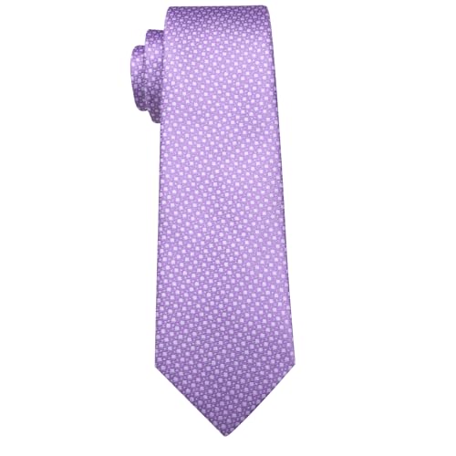 Image of Barry.Wang Ties for Men Silk Tie Sets Polka Dot Woven Necktie Pocket Square Cufflinks Business Wedding