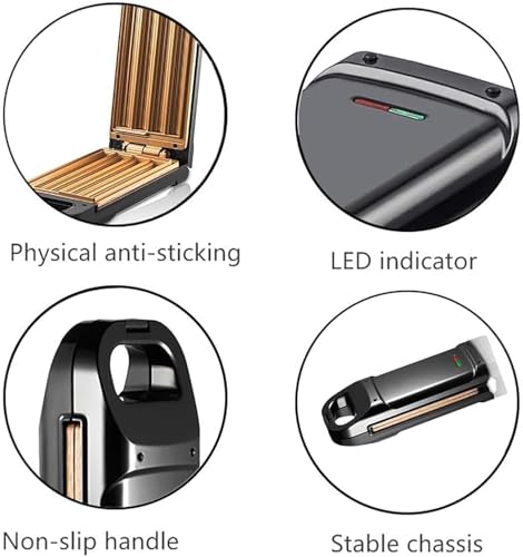 Elektrischer Churro-Maker, Antihaft-Dessertmaschine, frische, gesunde spanische Donuts, ölfrei, kein Frittieren, Zubereitung von 4 Churros in ca. 10 Minuten, leicht zu reinigen