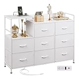 WLIVE White Dresser TV Stand...