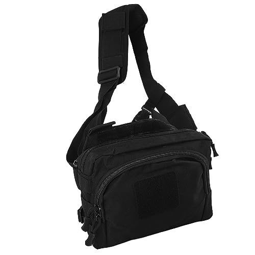 HELEVIA Bolso de Hombro Militar de Gran Capacidad para Hombre, Bolsa Bandolera Deportiva Portátil de Tela Oxford para Senderismo, Ciclismo y Camping