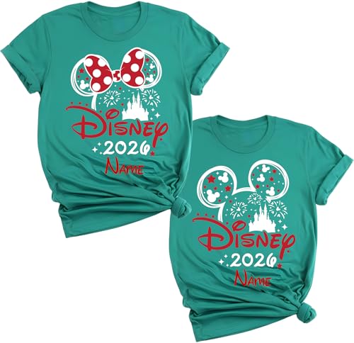 Image of Custom Family Trip Shirts 2026, Matching Vacation Tees, Fantasy Castle Theme Shirt, Group Travel Holiday Shirt