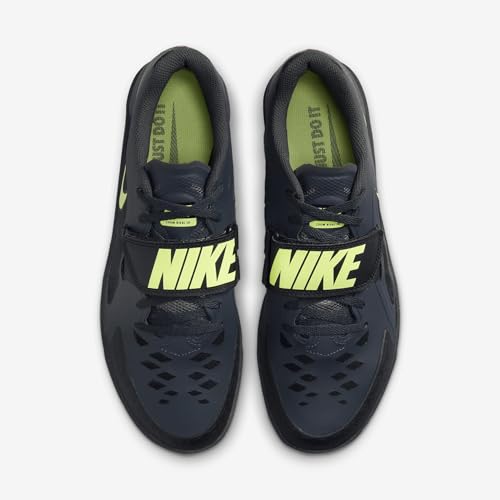 Nike Zoom Rival SD 2 Tênis de atletismo nk685134 102, Antracite/preto/limão claro/rosa feroz, 4