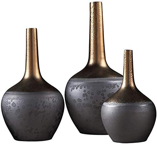 Vase en céramique étanche pour plante hydroponique et fleur artificielle