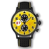 Linsenförmig verstärktes Mineralglas. Wasserdicht bis 5 ATM oder 50 m (DIN 8310 und ISO 2281). 100% quecksilber- und cadmiumfreier Sony Lithium-Akku mit einer Lebensdauer von 2 Jahren.